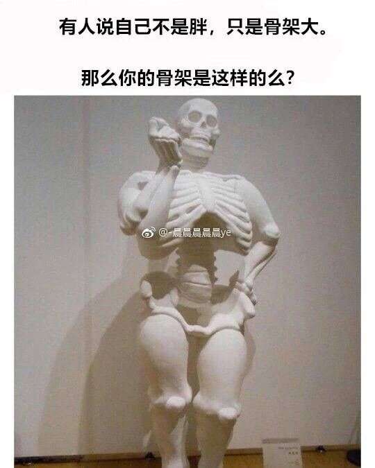 如何反驳骨架大的人瘦不了