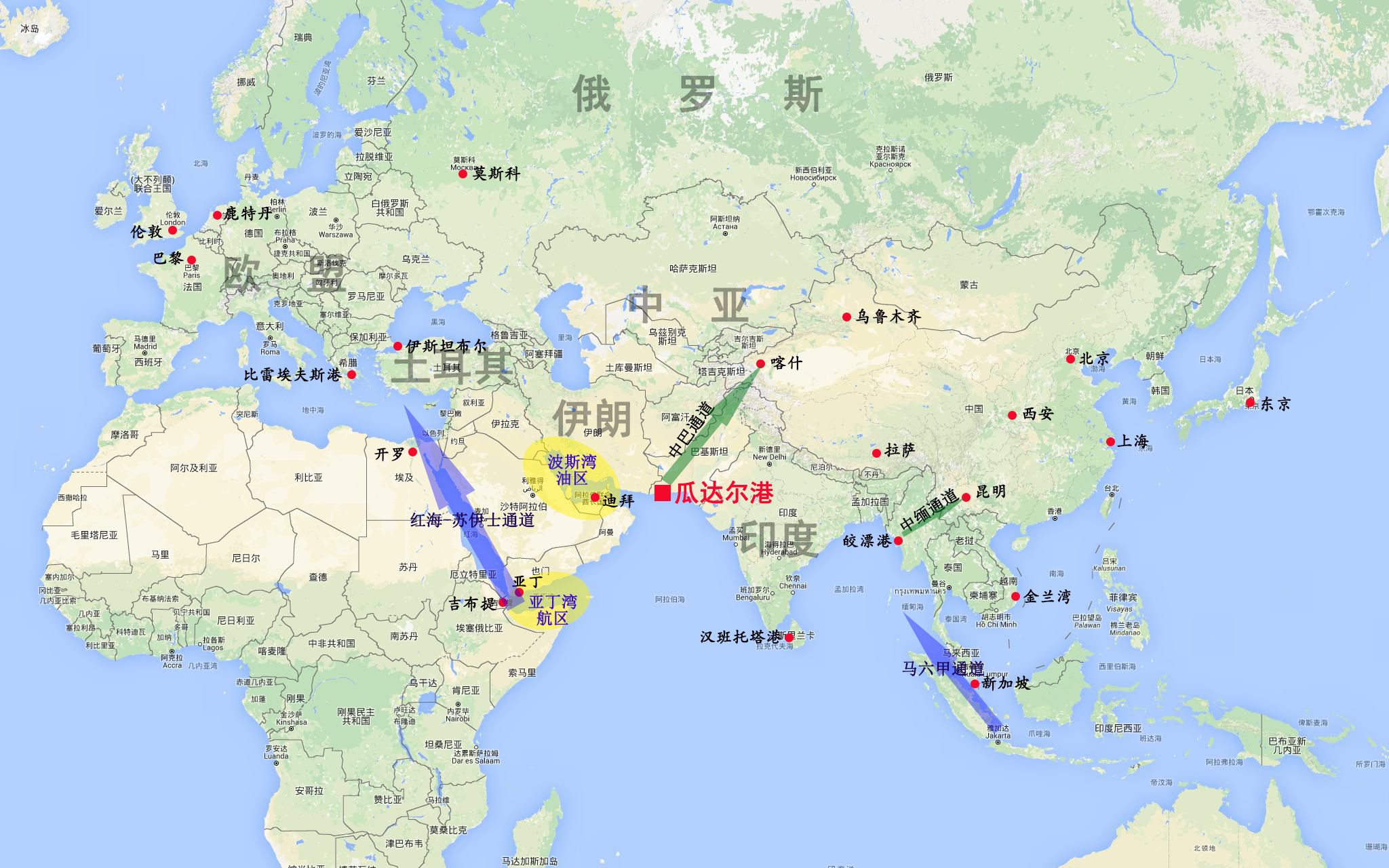 巴基斯坦 地图,地理与区域 知乎专栏 来源:知乎 瓜达尔港和中巴