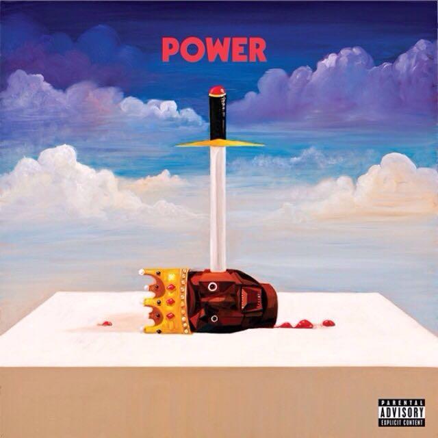 首先是kanye《my beautiful dark twisted fantasy》系列