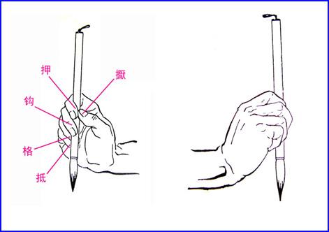 字写不好是握笔姿势错误,还是其他原因?(硬笔书法)