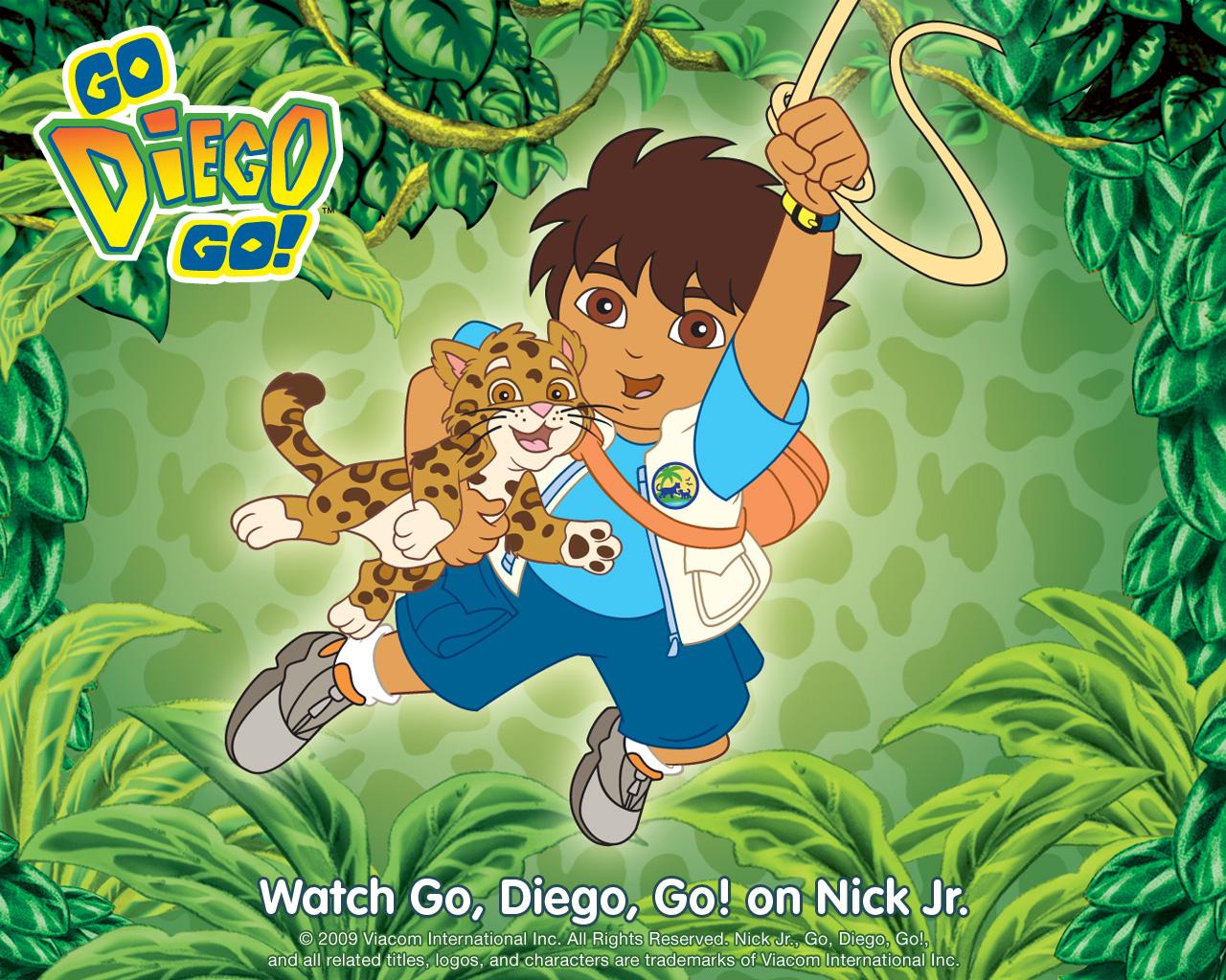 来自《迪亚哥 go diego go 》的朵拉表哥:迪亚哥 - 适合3岁以上学龄