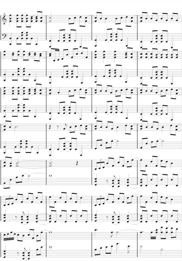 你的名字主题曲前前世世钢琴曲