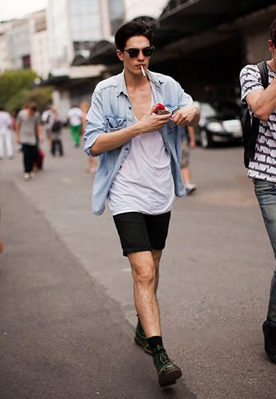 <em>男生</em>夏天能<em>不能穿短裤</em>,<em>怎么</em>穿更帅气啊? - 知乎