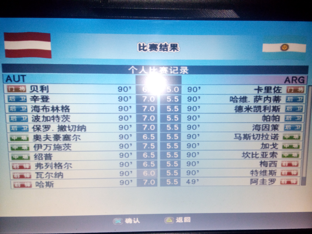 实况八,键盘流,十分钟,最高难度,状态都彪红,打