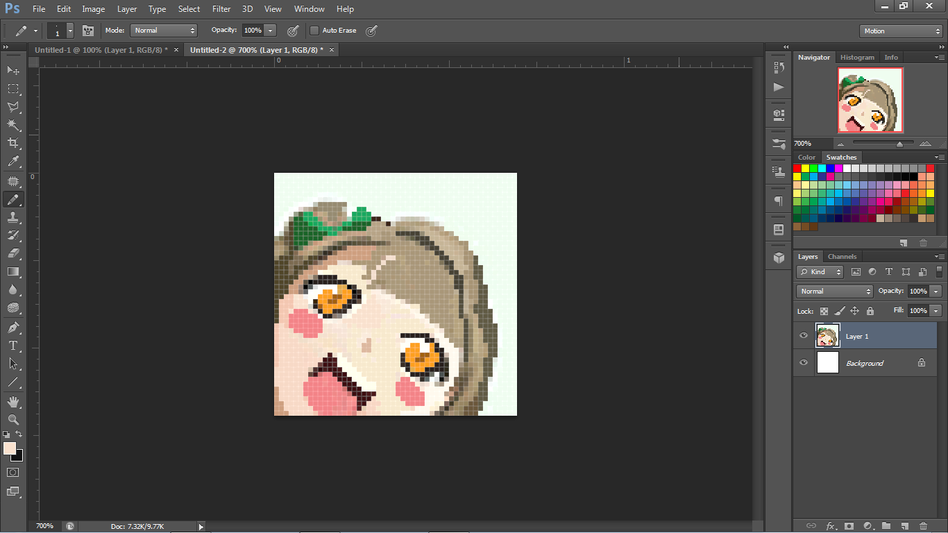 因为是一种艺术形式,拿图片做不是不可以,但是效果不会很好.