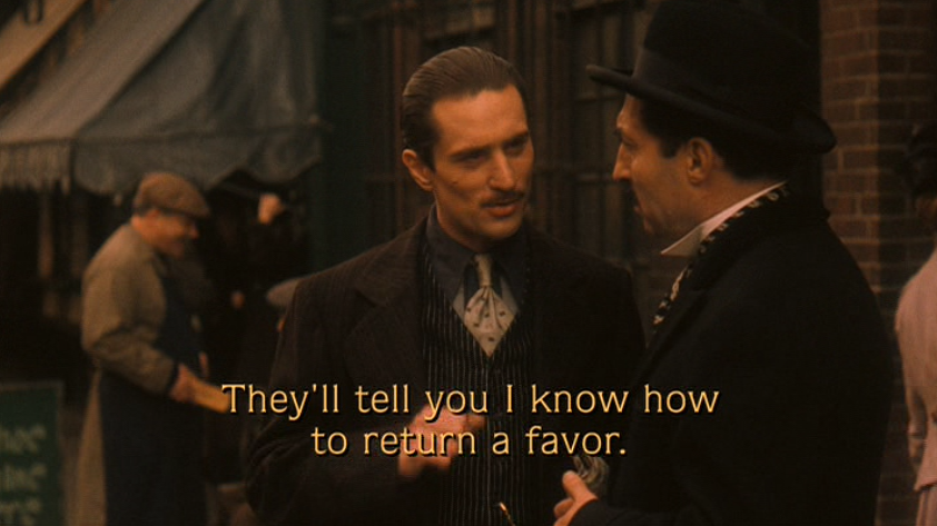 如何评价《教父2》中 Vito 所展现的谈判能力?