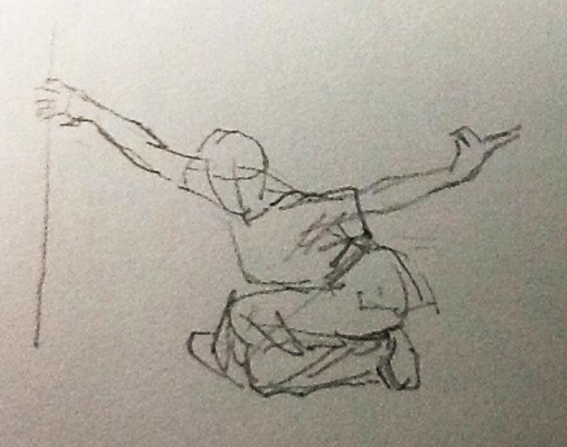 动态速写该怎么练习? - 考研 - 知乎