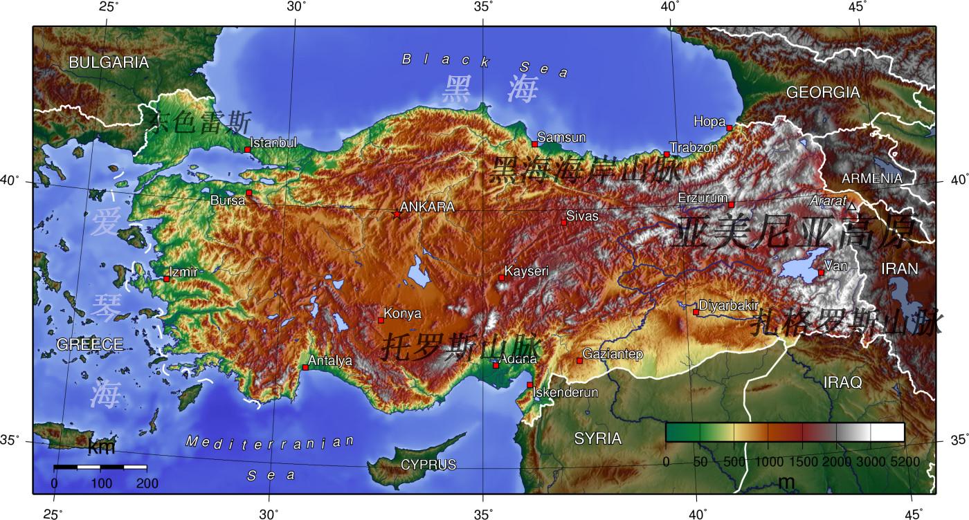 【地图看世界】土耳其(1):追寻昔日强大帝国遗产的