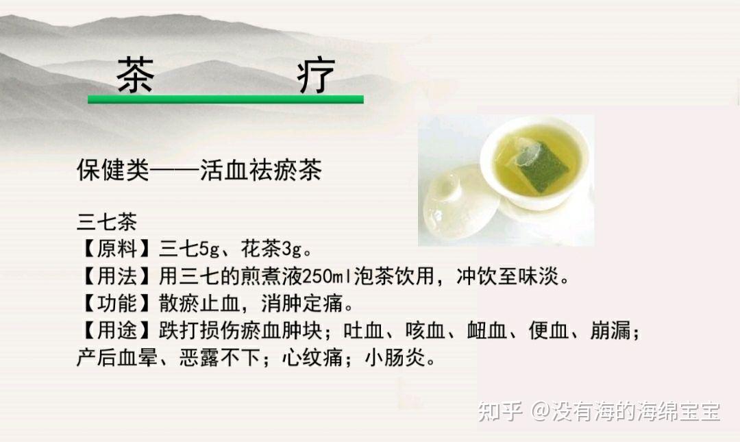 活血化瘀茶