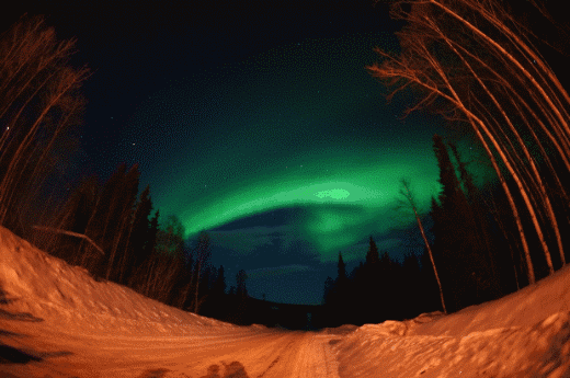 全世界18个北极光观测地阿拉斯加躺在床上看极光观测攻略