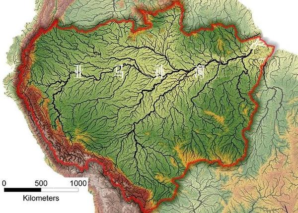 世界上最庞大的水系:亚马孙河
