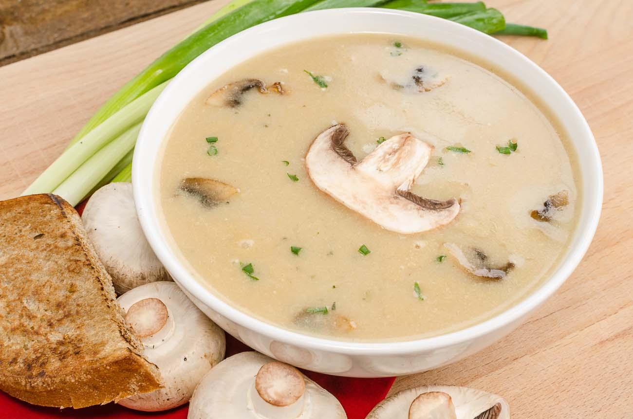1007:西餐必点之奶油蘑菇汤的超简单制作方法