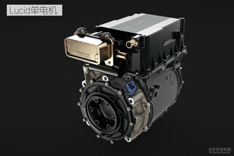 lucid air全系采用双电机(前后轴各一个)的电机布局,并且电机是lucid