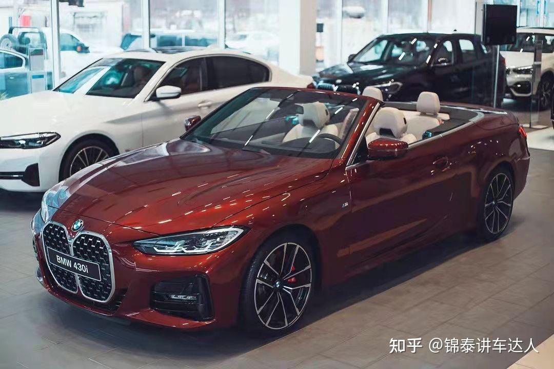 全新bmw4系敞篷轿跑车太美了
