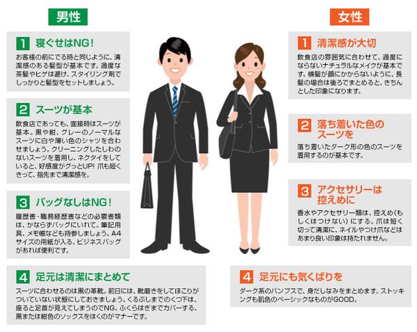 日本面试礼仪