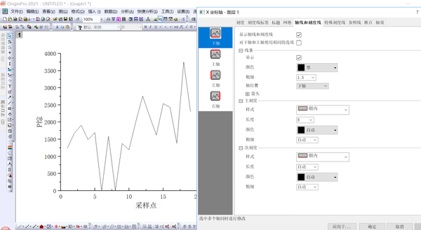 萌说新语——origin折线图