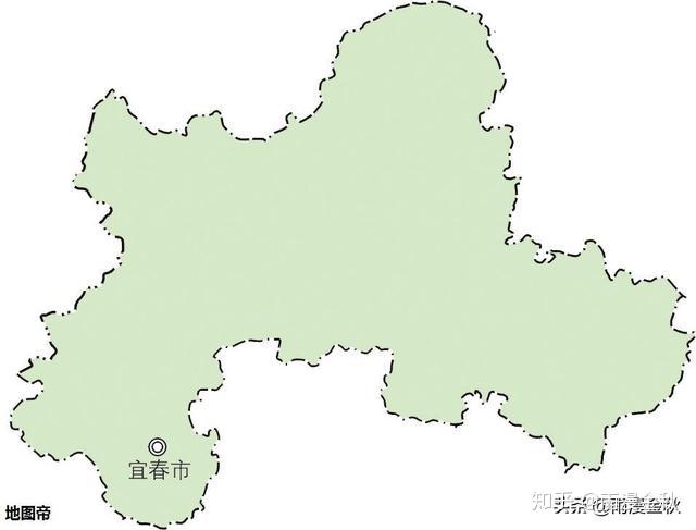 网络——@地图帝江西版图-截自百度地图首先申明一下:我是江西宜春人