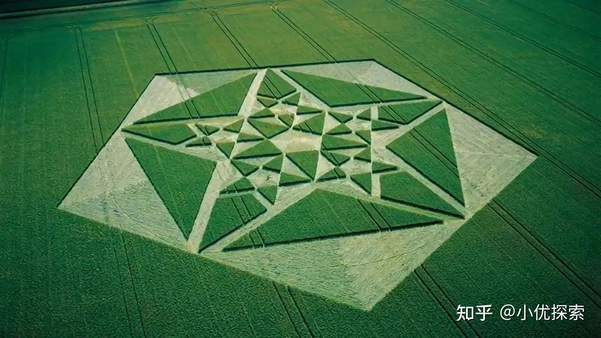 神秘的麦田怪圈,真相是什么?是人类恶作剧,还是外星人