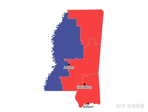 共和党在密西西比州仍占据优势地位