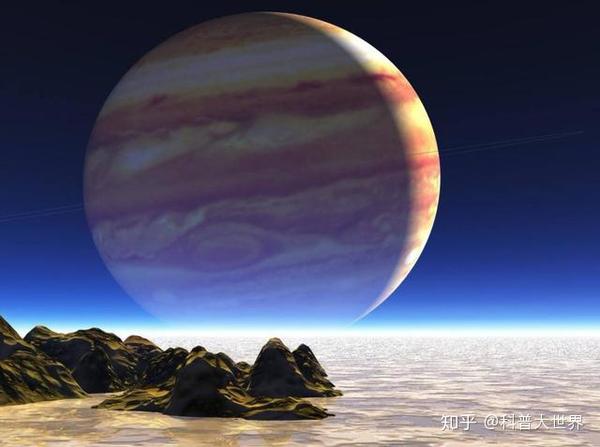 木卫一到木星与地月距离相似,上面看木星有多大?如一米外看篮球