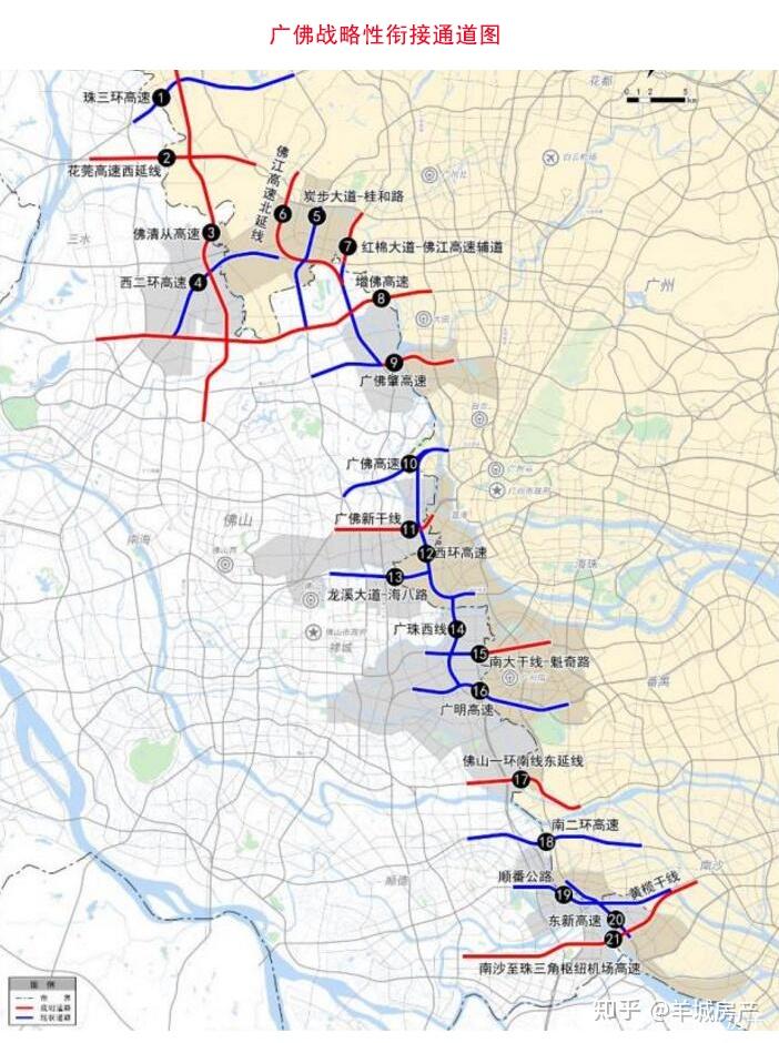 以及未来各条道路的逐步建成通车,广佛边界区域的交通设施将更加完善