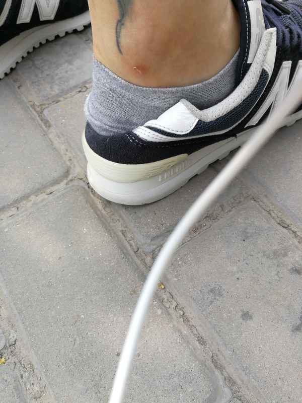 newbalance有多烂,跑步鞋磕脚!
