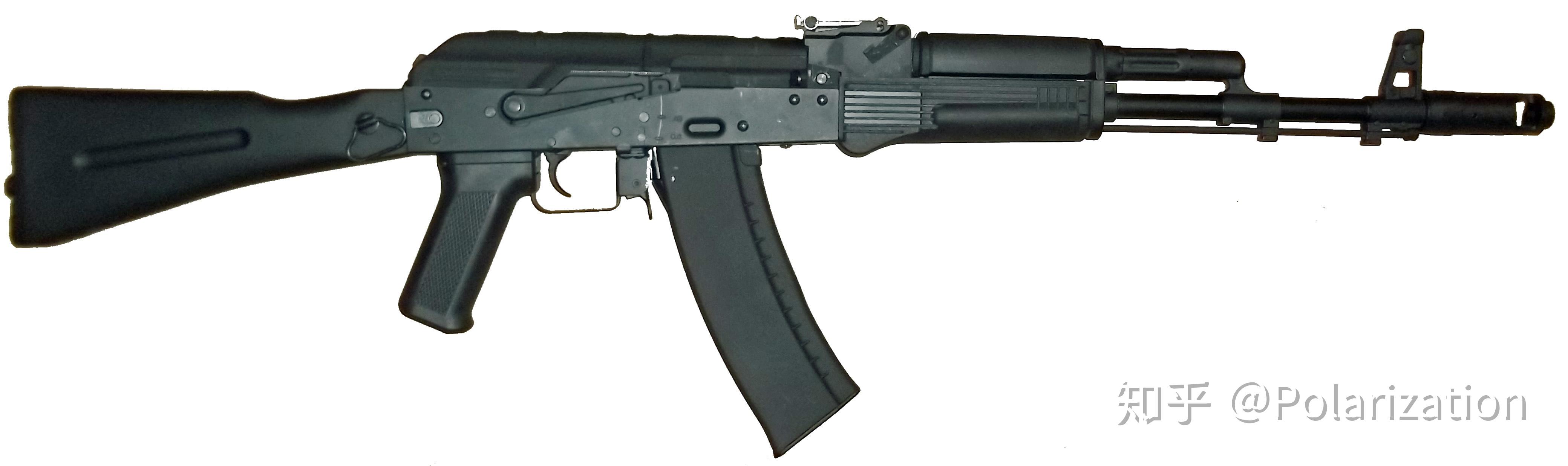 ak74m是ak74的现代化版本,m-Модернизированный 也