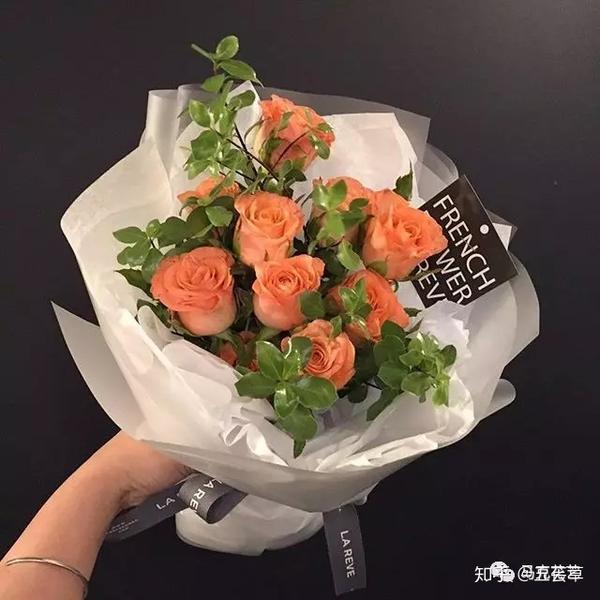 橘色玫瑰