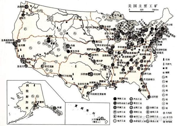 不过随着新技术革命的冲击,美国东北部工业区逐渐衰落,比如曾经被誉为