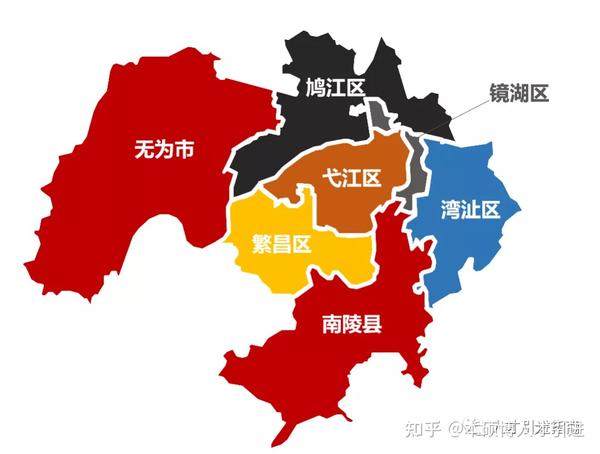 看下芜湖房价地图,均价为10048元/㎡,房价以行政区为维度.