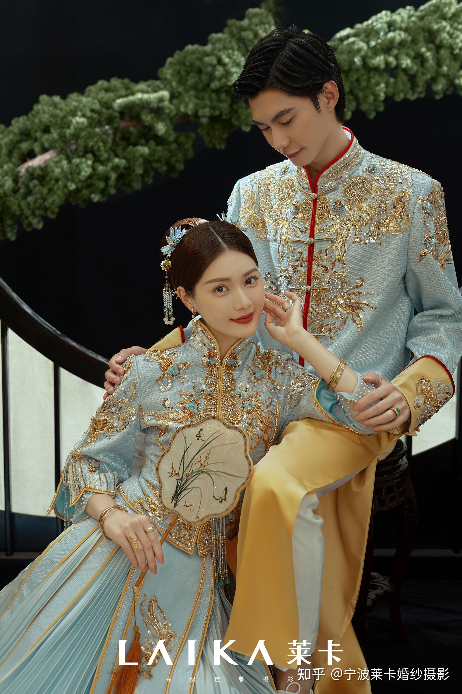 新中式婚纱照可以有多好看