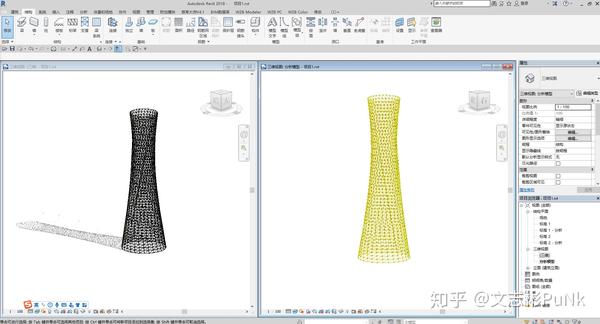 revit广州塔模型 2.结构计算模型