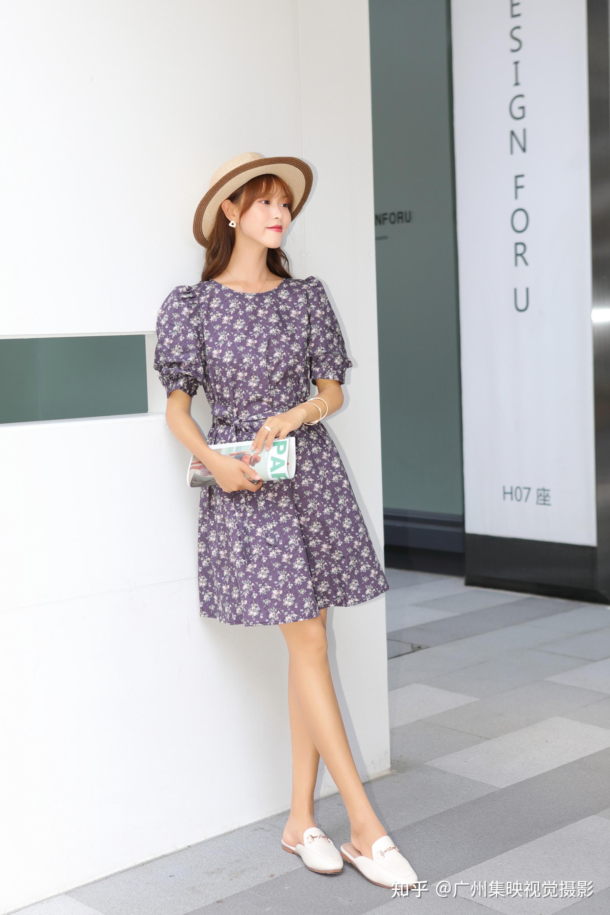韩版女装模特街拍潮流服装拍摄图片