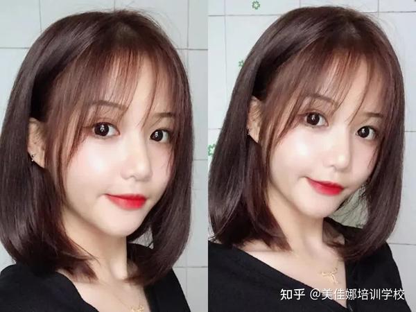 2021流行发型法式刘海发型任何脸型都适合减龄显小脸