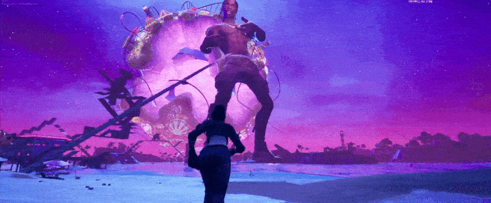 travis scott表情包gif,travisscott表情包 前几个月,《堡垒之夜》还在游戏里开了个万人travis scott演唱会.