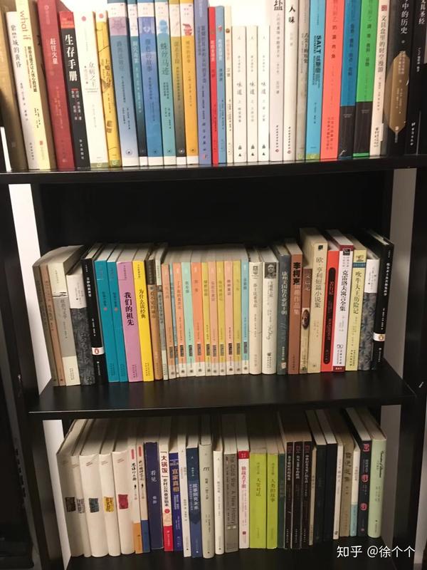 你的书架上都有哪些书?