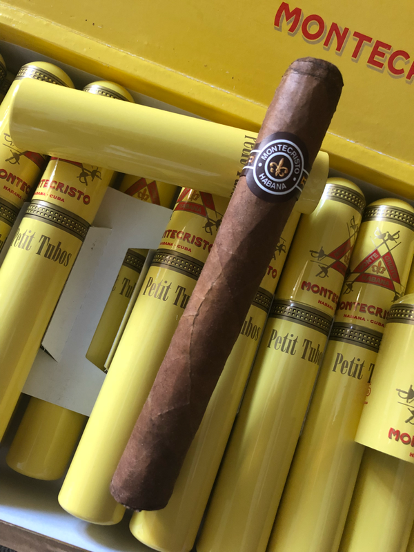 蒙特皇冠小铝管montecristo petit tubos