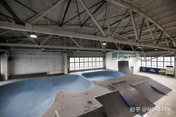 滑板好去处丨2200平米的室内滑板公园moreskatepark