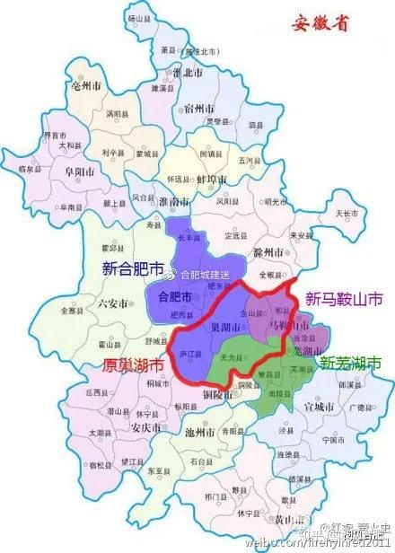 通过2000年后合肥两次行政区划调整,我们可以看出: 1,2001年:第十个