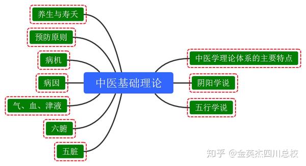 中医基础理论思维导图