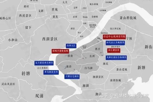 2021年杭州10区板块精装限价图,记得收藏!