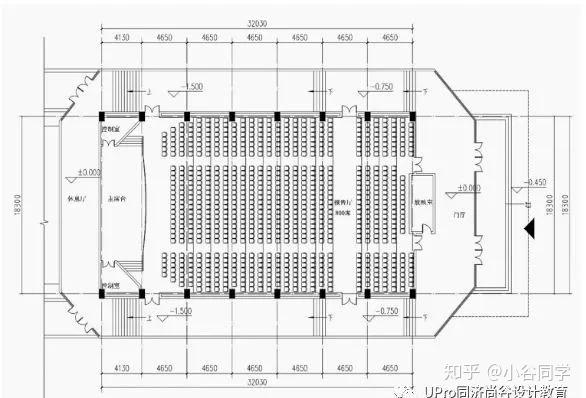 报告厅平面图