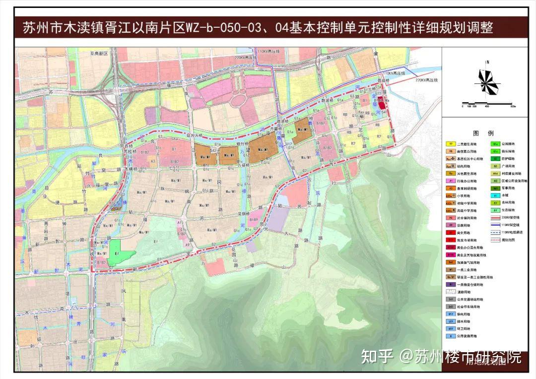 吴中多地方规划调整新增学校商业等用地全新规划图出炉