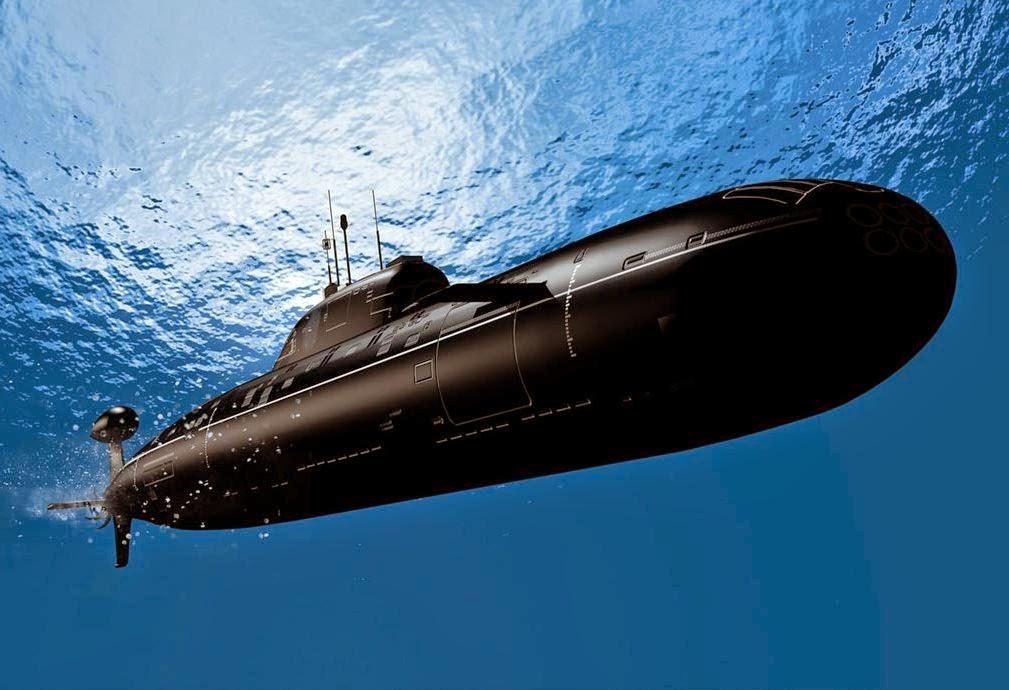 美国核潜艇在中国南海被水下不明物体撞击,潜艇会遇到