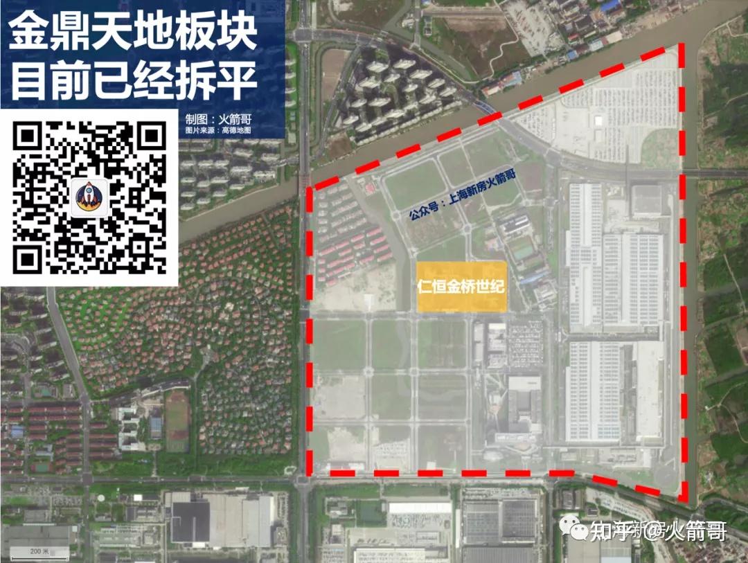 百废待兴:陆家嘴集团负责的御桥也是如此:同属金桥集团开发的金鼎天地