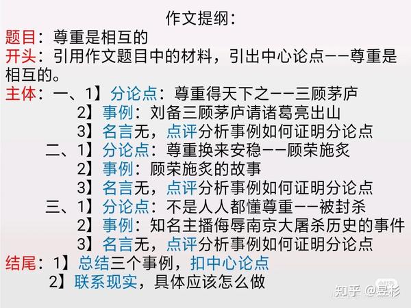 之前一直在和大家分享高考作文素材,今天和大家分享一下高考作文的