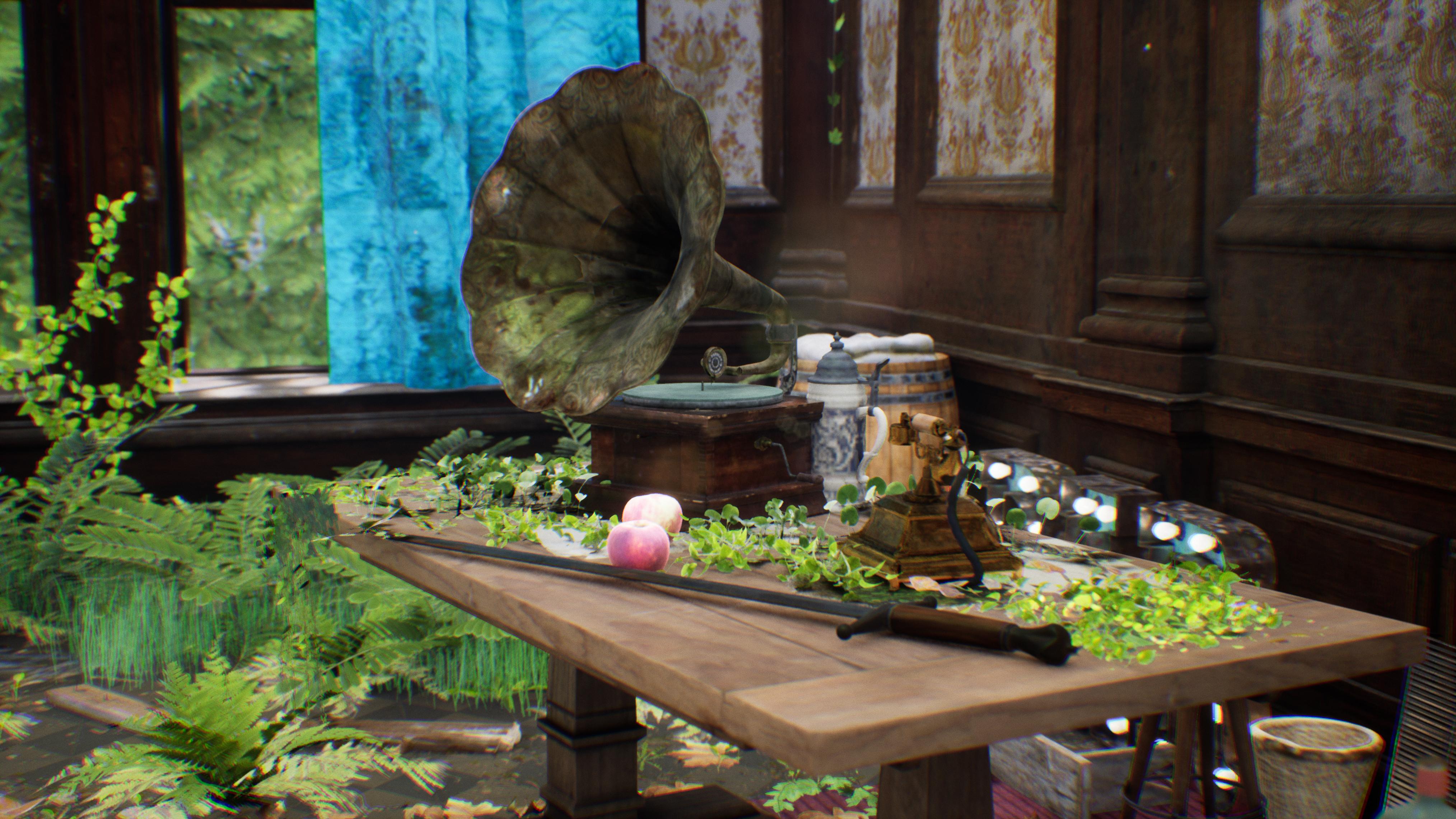 ue4木屋场景搭建