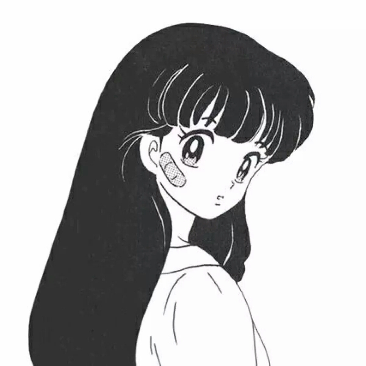 有什么黑白旧漫画风头像吗