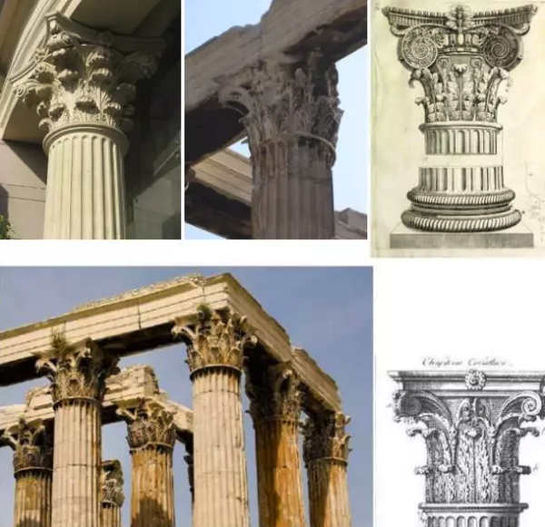 宙斯神庙的科林斯柱式