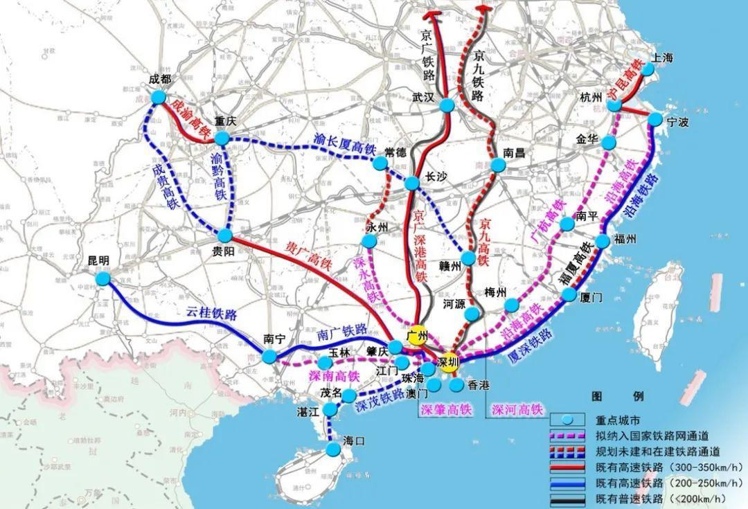 深圳发布综合交通十四五规划深汕高铁穗莞深等都在内